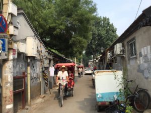 Rickshaw hutong Beijing