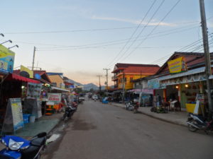 Vang Vieng town centre, Laos
