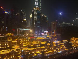 Chongqing at night