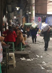 Steep streets of Chongqing