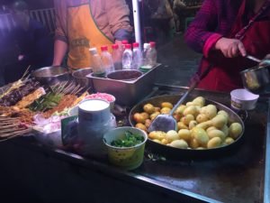 Fried potatoes, Chongqing streetfood