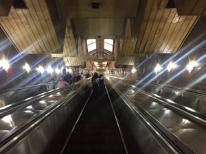 Escalators in Chongqing are long